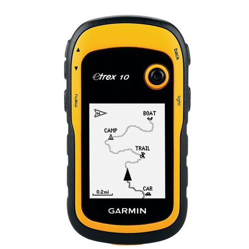 GPS Portátil Garmin eTrex10 GPS/GLONASS, Tela de 2,2" para Caminhadas e Geocaching
