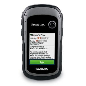GPS Portátil Garmin eTrex 30x GPS/GLONASS, Tela de 2,2", Bússola de 3 Eixos, Memória Incorporada e Sensores Embutidos