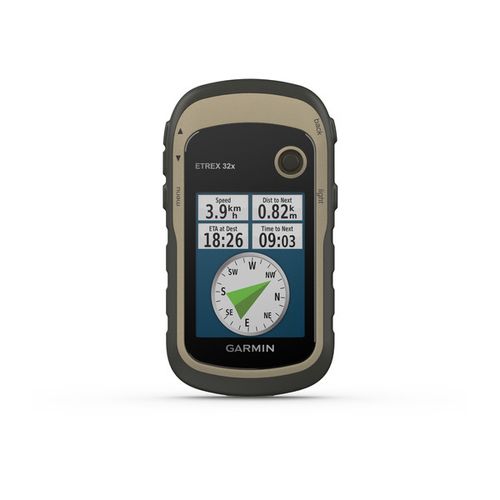 GPS Portátil Garmin eTrex 32x GPS/GLONASS com Mapa TopoActive América do Sul, 8GB Memória Interna, Bússola de 3 Eixos, Altímetro e Barômetro