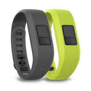 Pulseira Garmin V-Fit 3 Cinza e Verde Dual