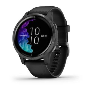 Relógio Garmin Venu com Monitor Cardíaco de Pulso e GPS