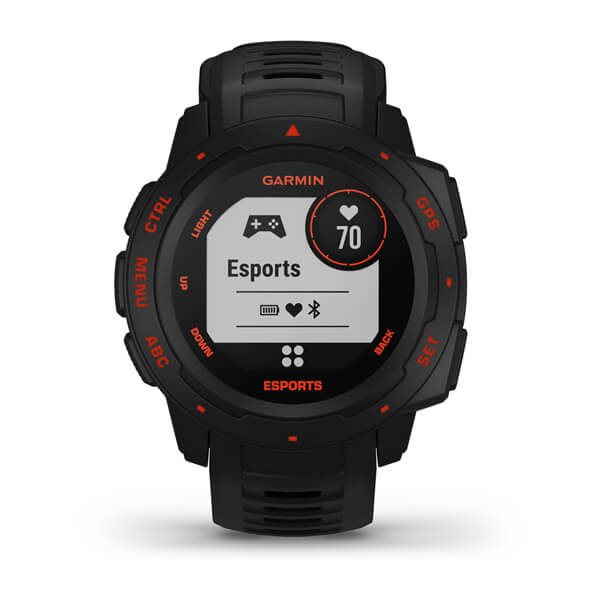Relogio-Garmin-Instinct-Esports-Edition-Preto-Lava-com-Monitor-Cardiaco-de-Pulso-e-GPS