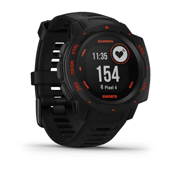 Relogio-Garmin-Instinct-Esports-Edition-Preto-Lava-com-Monitor-Cardiaco-de-Pulso-e-GPS