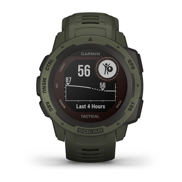 Relogio-Garmin-Instinct-Solar-Tactical-com-Monitor-Cardiaco-de-Pulso-e-GPS