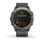 Relogio-Garmin-Enduro-Prata-Pulseira-Cinza-Loop-Monitor-Cardiaco-de-Pulso-com-GPS-