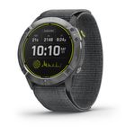 Relogio-Garmin-Enduro-Prata-Pulseira-Cinza-Loop-Monitor-Cardiaco-de-Pulso-com-GPS