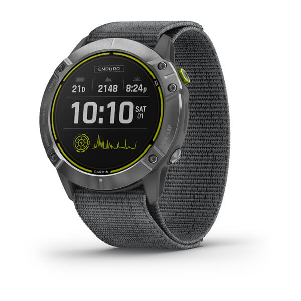 Relogio-Garmin-Enduro-Prata-Pulseira-Cinza-Loop-Monitor-Cardiaco-de-Pulso-com-GPS