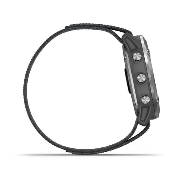 Relogio-Garmin-Enduro-Prata-Pulseira-Cinza-Loop-Monitor-Cardiaco-de-Pulso-com-GPS