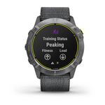 Relogio-Garmin-Enduro-Prata-Pulseira-Cinza-Loop-Monitor-Cardiaco-de-Pulso-com-GPS