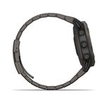 Relogio-Garmin-Fenix-6-Pro-Solar-Cinza-de-Carbono-c--pulseira-de-titanio-Cinza-SA-Tela-de-Safira-com-Monitor-Cardiaco-de-Pulso-e-GPS