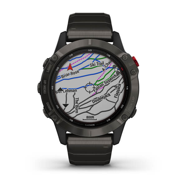 Relogio-Garmin-Fenix-6-Pro-Solar-Cinza-de-Carbono-c--pulseira-de-titanio-Cinza-SA-Tela-de-Safira-com-Monitor-Cardiaco-de-Pulso-e-GPS