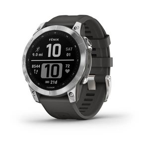 Relógio Smartwatch Garmin Fênix 7 com Monitor Cardíaco de Pulso e GPS