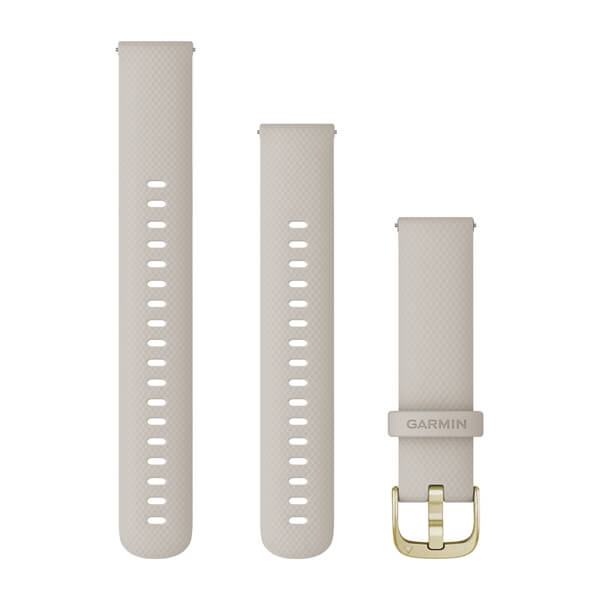 Pulseira-Garmin-Quick-Release-18mm-Venu-2S-Bege-c--dourado-Silicone