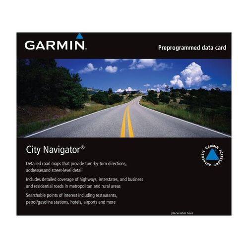 Mapa Garmin City Navigator NT Brasil