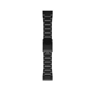 Pulseira Garmin QuickFit 26 Fênix 3/5X/6X/Tactix Delta Cinza Titânio