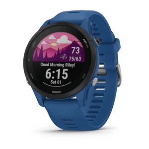 Relógio Garmin Forerunner 255 com Monitor Cardíaco de Pulso e GPS