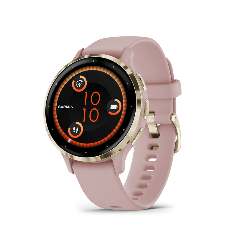 Relogio-Garmin-Venu-3S-Rosa-com-dourado