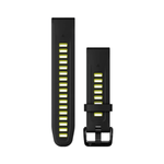 Pulseira-Garmin-QuickFit-20-para-Fenix-6S---7S---EpixPro42mm---Instinct-2S-Preto-com-Amarelo-Silicone