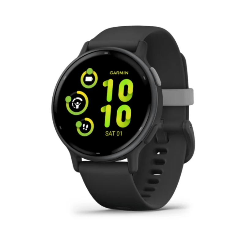 Relógio Garmin vivoactive 5 Preto com pulseira de silicone Preta010-02862-10