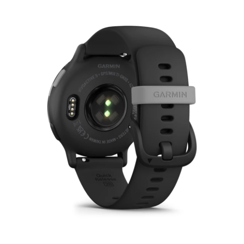 Relógio Garmin vivoactive 5 Preto com pulseira de silicone Preta010-02862-10.6
