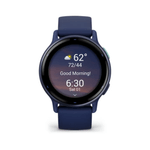 Relógio Garmin vivoactive 5 Azul marinho com pulseira de silicone Azul marinho010-02862-12.3