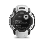 Relógio Garmin Instinct 2X Solar Branco com Monitor Cardíaco de Pulso e GPS010-02805-14.6