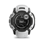 Relógio Garmin Instinct 2X Solar Branco com Monitor Cardíaco de Pulso e GPS010-02805-14.9