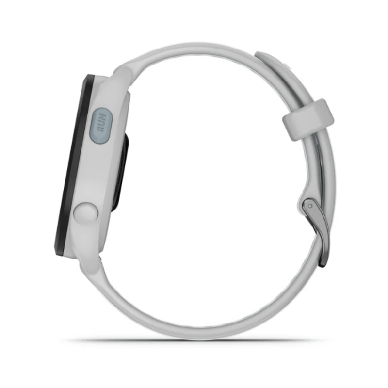 Relógio Garmin Forerunner 165 Music Cinza e Branco WW com Monitor Cardíaco de Pulso e GPS010-02863-31.4