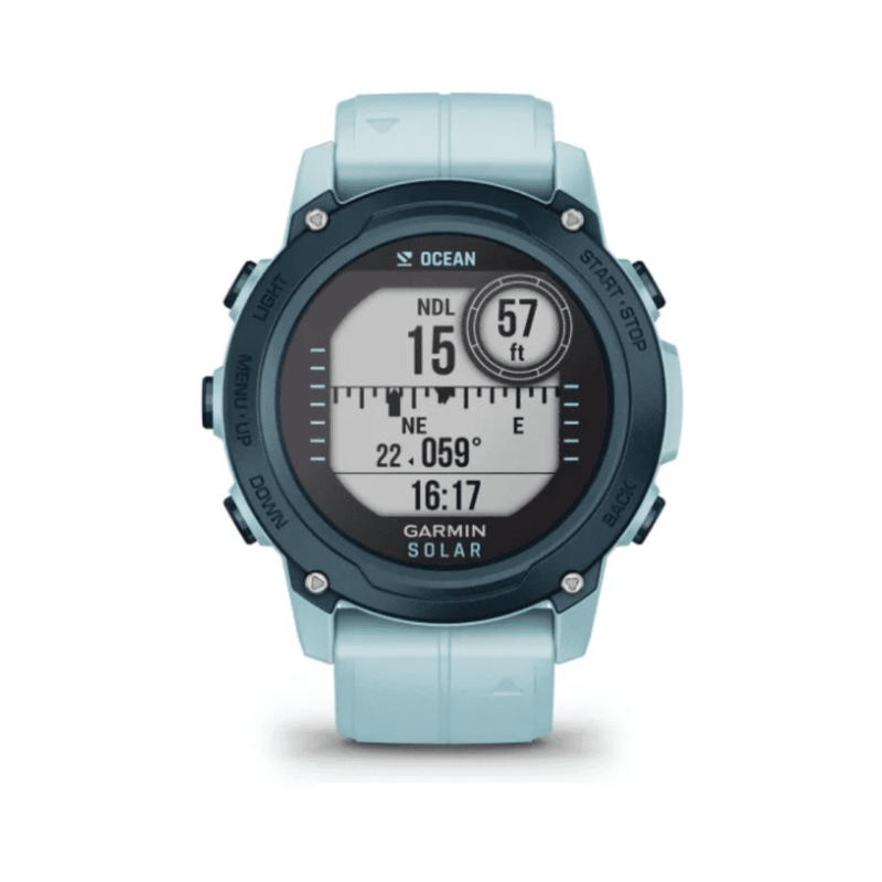 Relógio Garmin Descent G1 Solar (2023) Azul (edição Oceano) com Monitor Cardíaco de Pulso e GPS010-02604-04_5