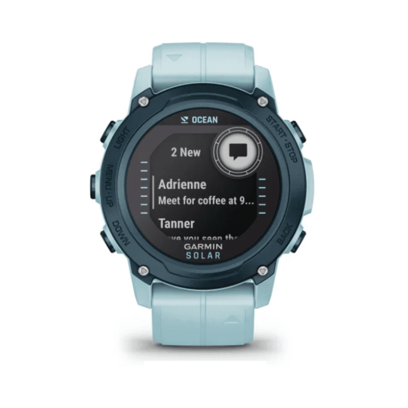 Relógio Garmin Descent G1 Solar (2023) Azul (edição Oceano) com Monitor Cardíaco de Pulso e GPS010-02604-04_7