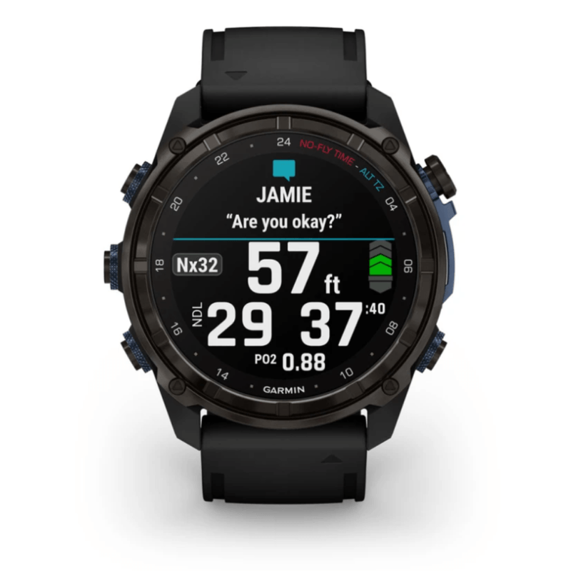 Relogio-Garmin-Descent-Mk3i-com-Monitor-Cardiaco-de-Pulso-e-GPS-Cinza-Carbono-DLC-Ti-Preto-EMEA