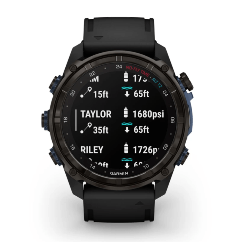 Relogio-Garmin-Descent-Mk3i-com-Monitor-Cardiaco-de-Pulso-e-GPS-Cinza-Carbono-DLC-Ti-Preto-EMEA