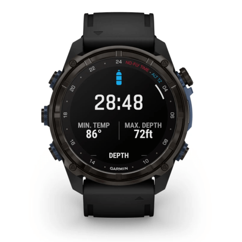Relogio-Garmin-Descent-Mk3i-com-Monitor-Cardiaco-de-Pulso-e-GPS-Cinza-Carbono-DLC-Ti-Preto-EMEA