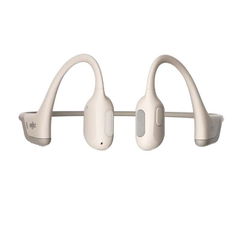 Fone-de-Conducao-Ossea-Shokz-OpenRun-Pro-Mini-Bege