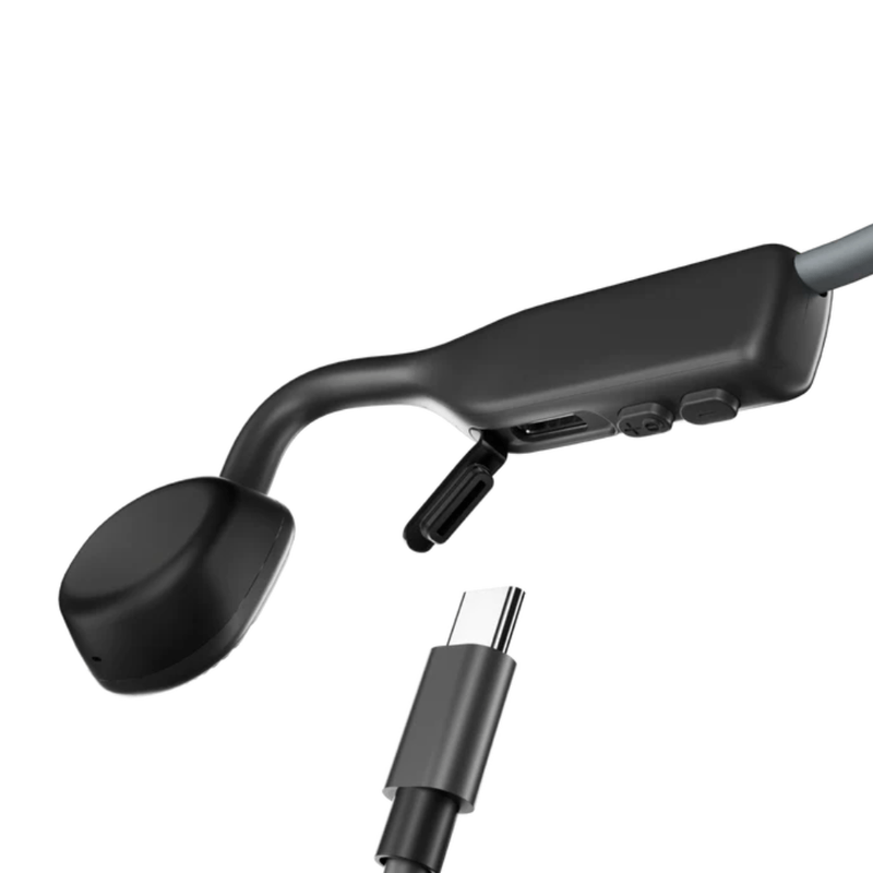 Fone-de-Conducao-Ossea-Shokz-OpenMove-Cinza