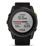 Relogio-Garmin-Enduro-3-Carbon-Gray-DLC-Titanio-com-Pulseira-Ultrafit-Nylon-Preta
