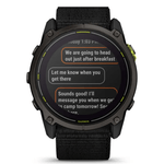 Relogio-Garmin-Enduro-3-Carbon-Gray-DLC-Titanio-com-Pulseira-Ultrafit-Nylon-Preta
