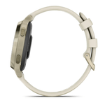 Relogio-Garmin-Lily-2-Active-Lunar-Gold-Pulseira-Branca-de-Silicone-com-Monitor-Cardiaco-de-Pulso-e-GPS
