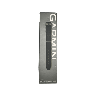 Outlet Pulseira Garmin QuickFit 22 para Fenix 5/6/FR 935/945/Quatix 5/Instinct/Approach S60/S62/D2 Delta Preta Couro